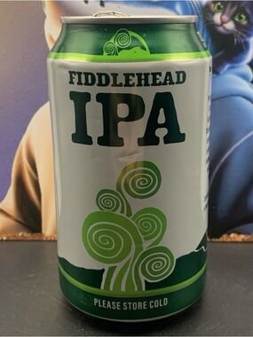 Vintage Beer Can Fiddlehead IPA India Pale Ale Empty Fiddlehead Brewing VT